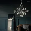Chandeliers Modern Crystal Chandelier For Dinning Room Decoration Supension Hanging Light Nordic Designer Living Lamp