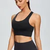 Roupa de ioga S-3XL feminino sutiã esportivo de secagem rápida respirável à prova de fitness push up top corrida esporte ativo colete