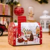Рождественский декоративный предмет Santa Mailbox Metal Gift Box Candy Container Holder и украшение для девочек L230620
