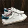 Italien Marke Sneaker Super Star Damen Schuhe Leopardenmuster Rosa-Gold Glitzer Klassisch Weiß Do-old Dirty Design ity Mju gOlDeNsgOoSeItYssNeAkEr E09V