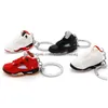 Shoe Parts Accessories 34 Styles Designer Mini 3D Basketball Shoes Keychains Stereoscopic Sneakers Key Chain Car Backpack Pendants Drop D