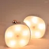 Luci notturne Lampada da parete per interni a LED Sensore intelligente Stile nordico moderno Applicazione Armadio Scala Soggiorno Decorazione domestica