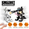 Electric / RC Animals Rc Robot Juguetes para niños con luz fresca Efectos de sonido Detección de gestos Control remoto Robot de batalla Niños y niñas Regalo para niños 230808