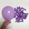 Other Event Party Supplies 122Pcs Purple Balloon Arch Metallic Silver Garland Kit Ballon Wedding Decor Birthday Baby Shower Decoration 230808