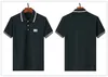 Moda verão camisa polo masculina estampa alfabeto manga curta marca de alta qualidade camiseta casual de algodão variedade de cores e tamanhos M-3XL-HSC