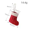 Kerstsok Hanger Ornament Decoratie Vork Mes Bestek Tas Xmas Servies Houder Tas Xmas Ornament Decoratie Navidad L230620