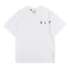 Mens T 셔츠 New Tshirt Cotton Designer Fashion Short Sleeves Cottons Tees Letters Print High Street Luxurys Women Leisux Unisex Tops 통기성 S-XL