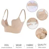 Kvinnors shapers Kvinnor Sexig Deep U Neck Bra Shaper Rygglös Push Up Chest Linglingies Miss Moly Bras Low Cut Plunge Wedding Underwear Fajas Corsets 230808