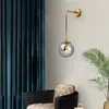 Lámpara de pared SOFITY, candelabros nórdicos, accesorios redondos de luz contemporáneos para el hogar, decoración de sala de estar interior