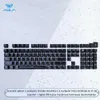 AULA professional Spanish backlit mechanical keyboard keycaps Compatible With MX Switches To Replace DIY Universal Scene Keycaps HKD230808