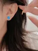 2023 vente chaude accessoires minimalistes rétro femmes S925 boucles d'oreilles en argent sterling nouvelle tendance accessoires créatifs Aubao