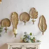 Kandelaars Kroonluchter Goud Kaarsen Houder Esthetische Pijler Messing Muur Opknoping Retro Velas Decorativas Hogar Middelpunt