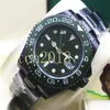 Роскошные часы из нержавеющей стали 40 -мм покрытие зеленое 116710 керамическая рамка Автоматическая механическая мужчина смотрит на высокое качество343J