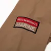 Chemises décontractées pour hommes Fredd Marshall 100% coton chemise militaire hommes à manches longues chemise de tenue décontractée hommes Cargo chemises de travail avec broderie 115 230807