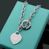 New Ot Button Love Charm Bracciale Collana Set Classico t Lettera Designer Coppia Moda Uomo e donna Gioielli Regalo YP35