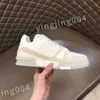 2023 Luxury Designer Men Women Match Casual Shoes Fabric Effect Calfskin Reflective Sneakers Mixed Fiber Fashion Casual Shoe RD0803