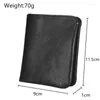 Wallets Super Soft Men Wallet Genuine Leather Ultrathin Fashion Short Purse For Male Birthday Gift Husband ID Card