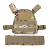Hunting Jackets Tactical Kids Vest Children Military Molle Plate Carrier Camouflage Child Clothes Protective Equipment