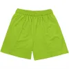 Mesh shorts man män kort designer överdimensionerad hip-hop mönstrad fempunkt shorts sommaren springa gym sport snabb torr andas strandbyxor med tshirts gata