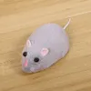 Electric/RC Animals Wireless Electronic Remote Control Rat Plush RC Mouse Toy Flocking Emulation Toys Rat For Cat Dog Joke Scary Trick Toys 230808