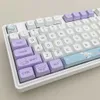 145 touches Yugui chien mignon clavier Keycaps XDA profil Sublimation PBT violet rose clé Cap personnalisé clavier mécanique accessoires HKD230808