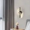 Lampada da parete Nordic LED Home Decoration Fixture TV Sfondo Comodino Soggiorno Scala Hall Sconce Illuminazione per interni