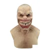 Party Masks Adt Horror Trick Toy Scary Prop Latex Mask Devil Face Er Terror Py Practical Joke For Halloween Prank Toys Drop Delivery Dhzm9
