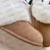 Zapatillas de plataforma para mujer Zapatilla Disquette Mini bota clásica Tasman Tazz Diapositivas de piel Piel de oveja Funkette Ante Sandalia superior Mulas Tamaño 35-42