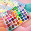 Göz Farı Icycheer Göz Farı Paleti 48 Renk Preslenmiş Glitter Shimmer Mat Yeşil Göz Farı Palett Neon Metalik Makyaj Kozmetik 230807