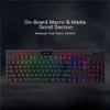 Redragon 104keys Wired/2.4G bezprzewodowa/Bluetooth Mechaniczna klawiatura RGB Klawiatura gry dla graczy komputer laptopa HKD230808