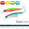 Aas Lokt TSURINOYA 100SP Opschorten Minnow Vissen Lokken DW70 100mm 9.5g Jerkbait Snoek Bass Crankbait Wobbler Harde Aas vistuig 230807