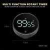 Kitchen Timers LED Digital Kitchen Timer For Cooking Shower Study Stopwatch Alarm Clock Magnetic Electronic Cooking Countdown Time Timer 230808