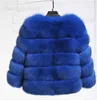 God kvalitet ny mode lyx päls väst kvinnor kort vinter varm jacka kappa maistcoat variation färg för val t230808
