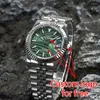 Wristwatches MINUTETIME DIY Name/logo Watch Green Leaf Partten NH35 Movement 100atm Swimming Dive Daily Luxury Men's Watchers Day Window