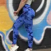 Active Shorts Tie Dye Fitness Leggins Yoga Broek Naadloze Sport Leggings Push Up Vrouwen Ademend Hoge Taille Panty Workout Gym Kleding