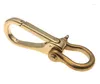 Keychains Brass Keychain Key Ring Belt Hook Clip Wallet Chain Buckle DIY Accessories Decor Women Men Birthday Gift 1 Pcs