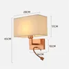 Applique murale américaine Simple métal bronzé E27 lampes moderne intérieur salle de bain miroir LED lumières décor à la maison applique luminaires