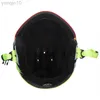 Casques de ski MOON Lunettes de casque de ski moulées intégralement PC + EPS Casque de ski de haute qualité Sports de plein air Ski Snowboard Skateboard Casques HKD230808