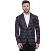 Comfortabele smoking voor heren Slim Fit Groom Wear Business Office Prom Notched Revers Jacket Custom Made Only Blazer