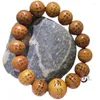 Strand Feicheng Peach Wood Carving Too On The Old Jun Said Chang Qing Jing Chain Bracelet Rosary Avenue Invisible