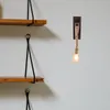 Wandlamp Houten Met Touw Schans Licht Woondecoratie Zonder Lamp