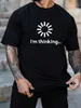 Herr t-skjortor laddar modetrend t-shirt nyhet gåva