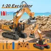 ElectricRC Car RC Children Toys Remote Control for Boys Radio Excavator Dump Truck Bulldozer Electric Car Kids Gift 230807