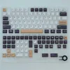 GMK Coffee Keycap Profil wiśni 129 Klawisze/Set PBT Dye-Sublimation Keycap dla MX Switch 60% 80% 100% Układ Mechaniczna klawiatura HKD230808