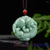 Подвесные ожерелья бирманский нефрит пиксиу -драгоценный камень