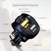 Baitcasting Reels RYOBI BASE POINT Display digitale Mulinello da pesca elettronico Contatore Baitcasting Reel 7.3 1 liscio e senza impedimenti realizza un ritorno veloce 230807