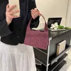 Omuz çantaları Crossbody Çanta Kadınlar için 2023 Yeni Moda Sevimli Büyük Kapasite Eyer Çantası Moda Tatlı Pembe Tuval Dumpling Bagstylishhandbagsstore