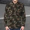 Camisetas de hombre para hombre, ocio al aire libre, estampado, herramientas, camuflaje, camisa de manga larga, chaqueta