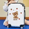 Suitcases Cute Luggage Female Pull Bar Box Elementary School Password Girl Travel High Appearance Level Suitcase