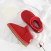 Kids Australia klasyczne mini botki botki dla dziewcząt designer śnieżny but dziecięcy młodzież maluch zimowe trampki uggitys wgg gs boe but różowy czarny czerwony a5wr#